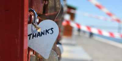 silver colored heart lock bridge
