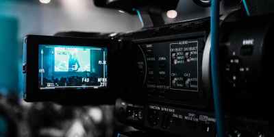 black camera recorder